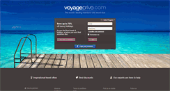 Desktop Screenshot of front-admin.voyage-prive.co.uk